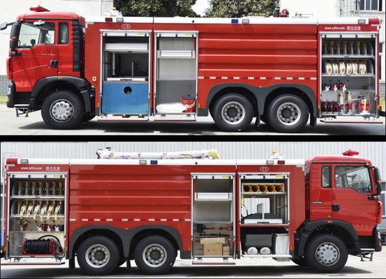 Sinotruk HOWO 12T Serbatoio d'acqua Camione antincendio Motore antincendio Veicolo specializzato Prezzo Cina Fabbrica