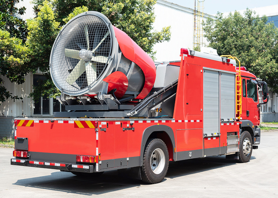 Sinotruk Sitrak Scarico di fumo Salvezza camion antincendio Veicolo specializzato Cina fabbrica