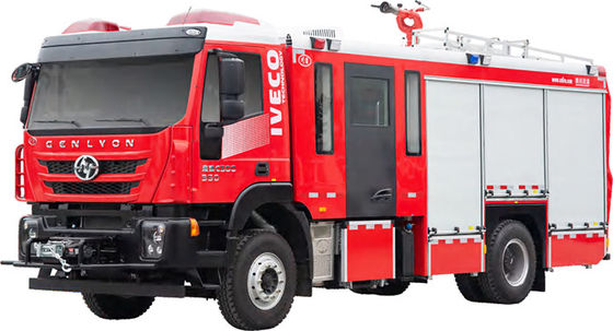 SAIC-IVECO 6T CAFS Serbatoio di schiuma d'acqua Motore antincendio Veicolo specializzato Buon prezzo Cina Fabbrica