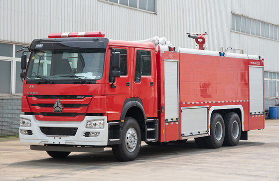 Sinotruk HOWO 16T Camion dei pompieri industriali Camion dei pompieri Camion dei pompieri Veicolo specializzato di buona qualità