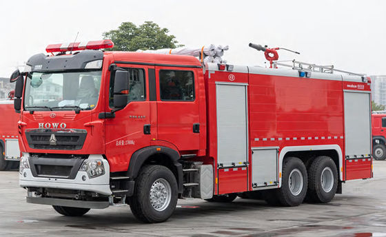 Sinotruk HOWO 12T Serbatoio d'acqua Salvezza Truck antincendio Buona qualità Cina Fabbrica